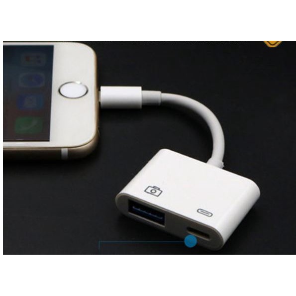 Adapter Lightning to USB 3 Camera Reader Charge Connection Kits Data Sync for Apple iPhone12 11 X/XS/8 P/7/7P/6S