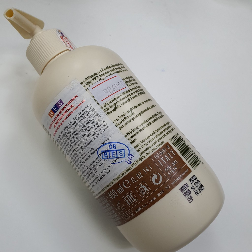 XẢ KHÔ HERGEN TÁI TẠO VÀ NUÔI DƯỠNG TÓC G3 400ML