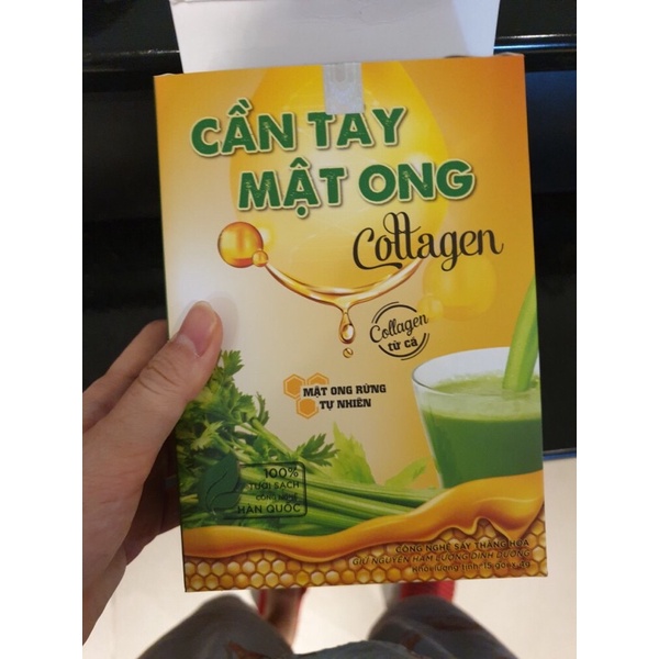 Cần tây mật ong collagen hộp 14 gói