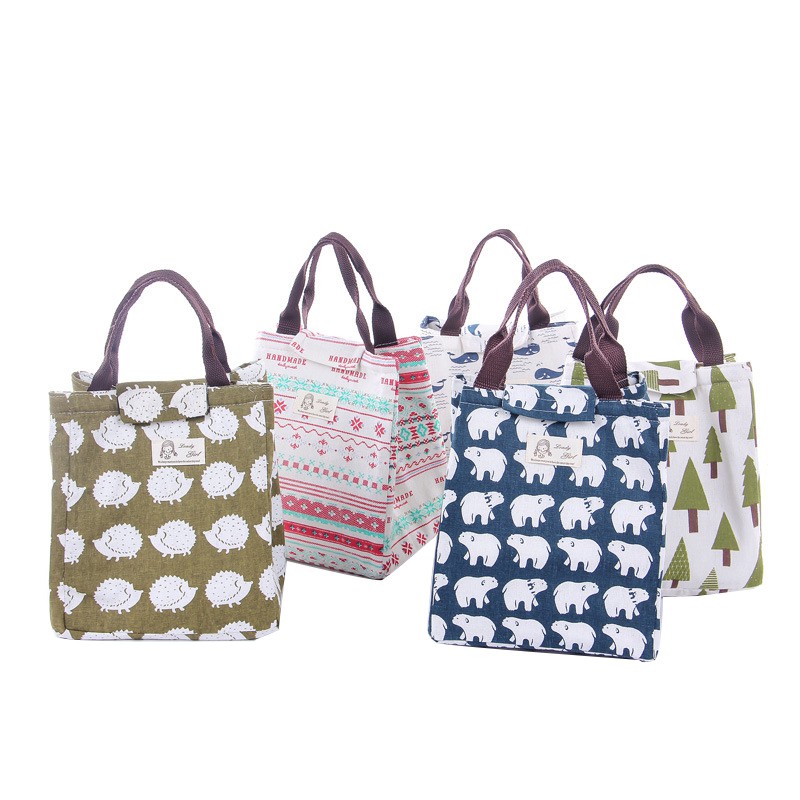 1 new portable large capacity lunch bag