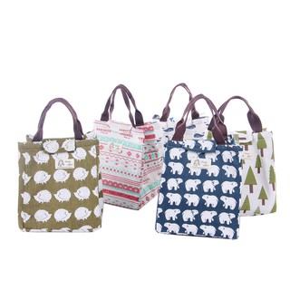1 new portable large capacity lunch bag