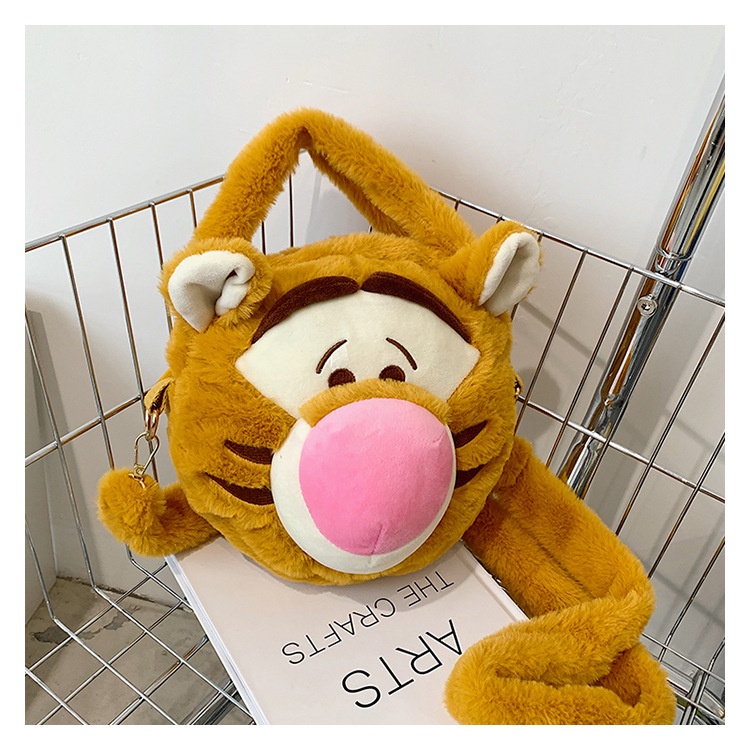 Túi Đeo Chéo Đựng Điện Thoại Hình Gấu Bông Đáng Yêu Cho Nữ