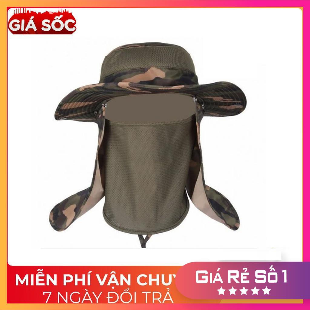 Nón Mũ Chống Nắng  Nam 𝗙𝗥𝗘𝗘 𝗦𝗛𝗜𝗣 Giới Tai Bèo Rộng Vành Đi Câu Và Phượt Kiểu Mũ Thời Trang