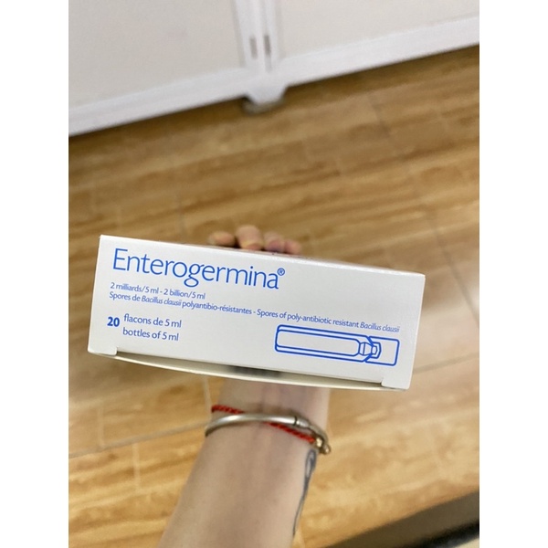 Men ống vi sinh ENTEROGERMINA 2 tỷ bào tử hộp 20 ống