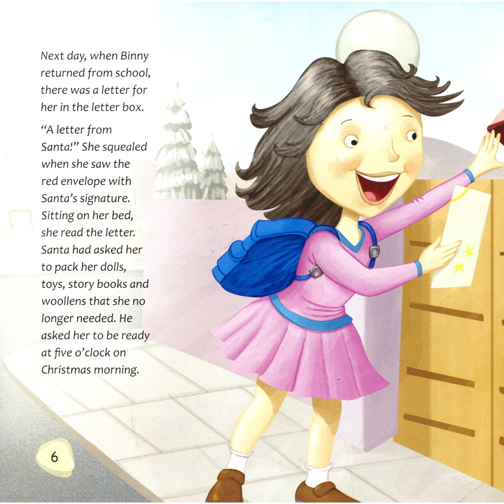 Sách Cây Cầu Ngày Giáng Sinh - Truyện Tranh Song Ngữ Anh-Việt , Dành Cho Lứa Tuổi Từ 7-12