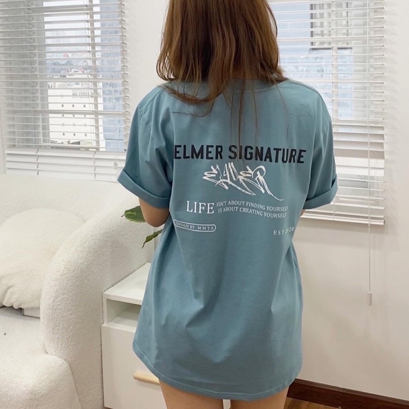 Life Elmer - Áo thun tay lỡ cho cả nam và nữ