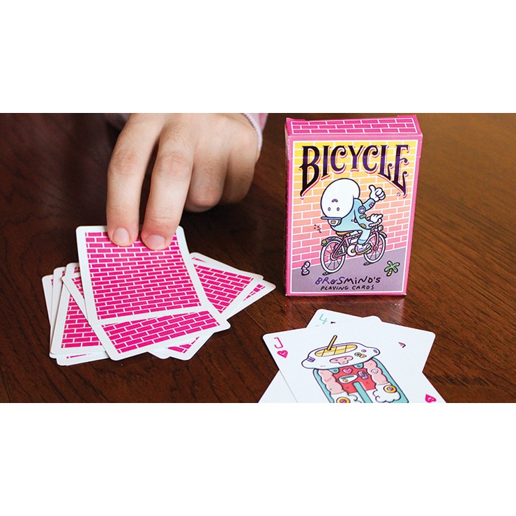 Bài Mỹ ảo thuật cao cấp: Bicycle Nautic Pink Playing Cards by US Playing Card