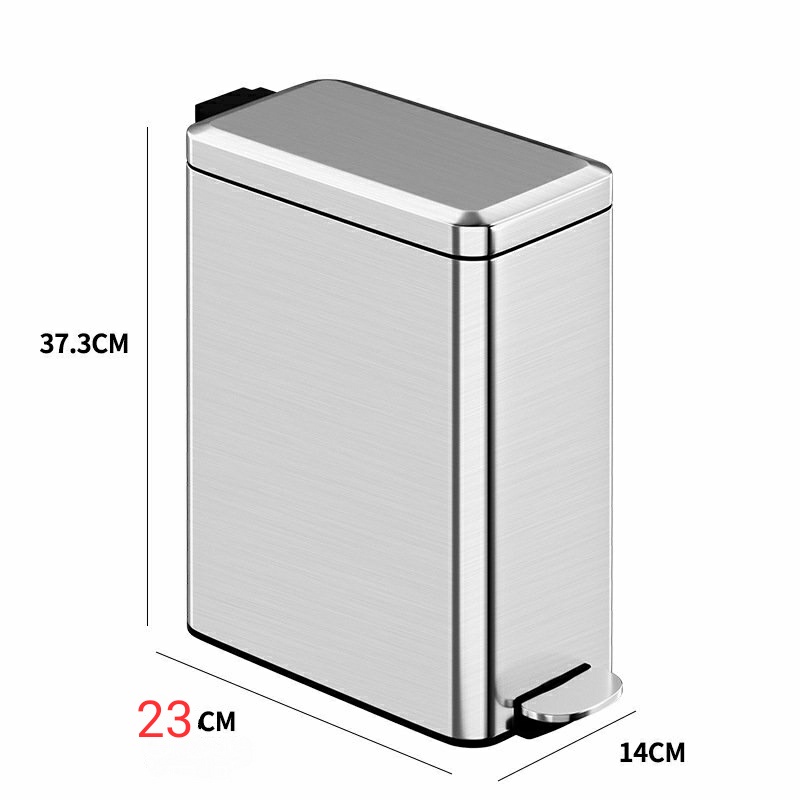 Thùng rác inox 8 lít cao cấp, Thùng rác nhà vệ sinh, Thùng rác phòng ngủ,Thùng rác chống ăn mòn chống han rỉ