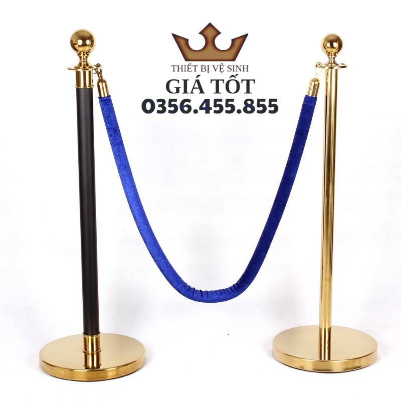 Cột chắn inox đầu tròn, Cột chắn dây trùng giá hữu nghị