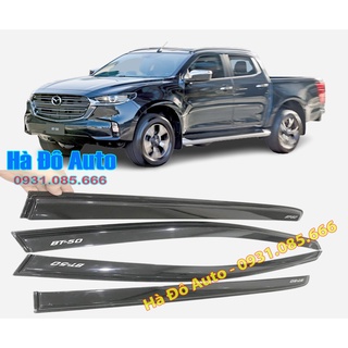 Bộ vè che mưa mazda bt50 2021 2022 2023 vè đen thái - vè mưa mazda bt50 2021 2022 2023