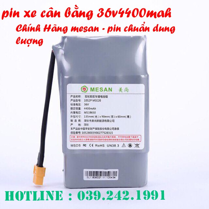 Pin Xe Cân Bằng 36V4400MAH