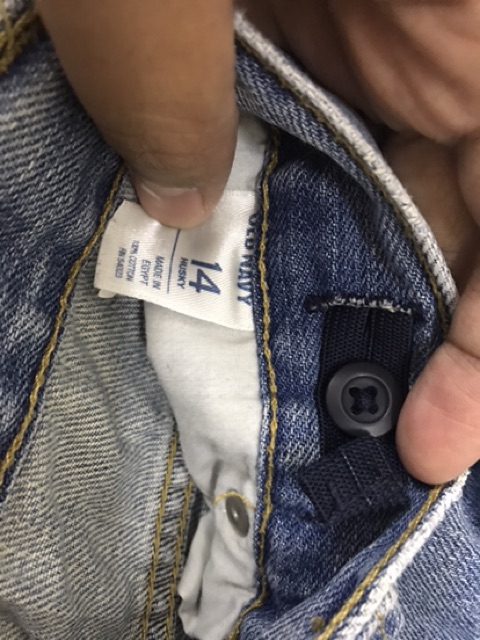 Thanh lý quần short jeans lưng cao bigsize