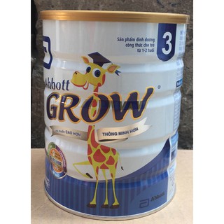 Sữa Abbot grow 3 900g:giành cho trẻ từ 1 đến 2 tuổi