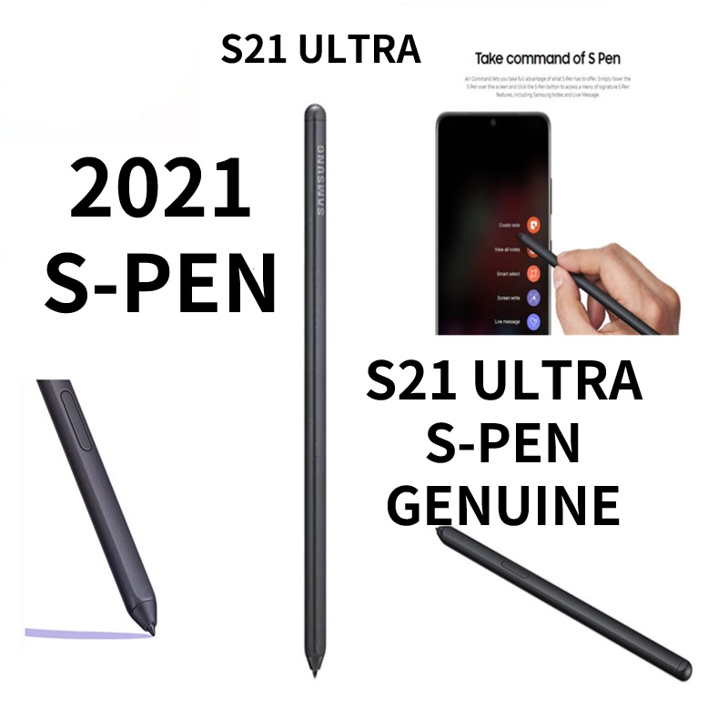 S-PEN For Galaxy S21 Ultra 5G S Pen Genuine SM-G998  Stylus Touch Pen BLACK