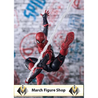 [Mới-có sẵn] Mô hình chính hãng S.H.Figuarts Spider-Man SpiderMan Far From Home Upgrade Suit - Marvel