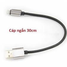 Dây Sạc Ngắn IP30cm-Bọc Dù ,Tiện Lợi
