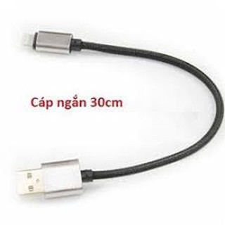 Dây Sạc iphone, Dây Cáp Sạc iphone 30cm .