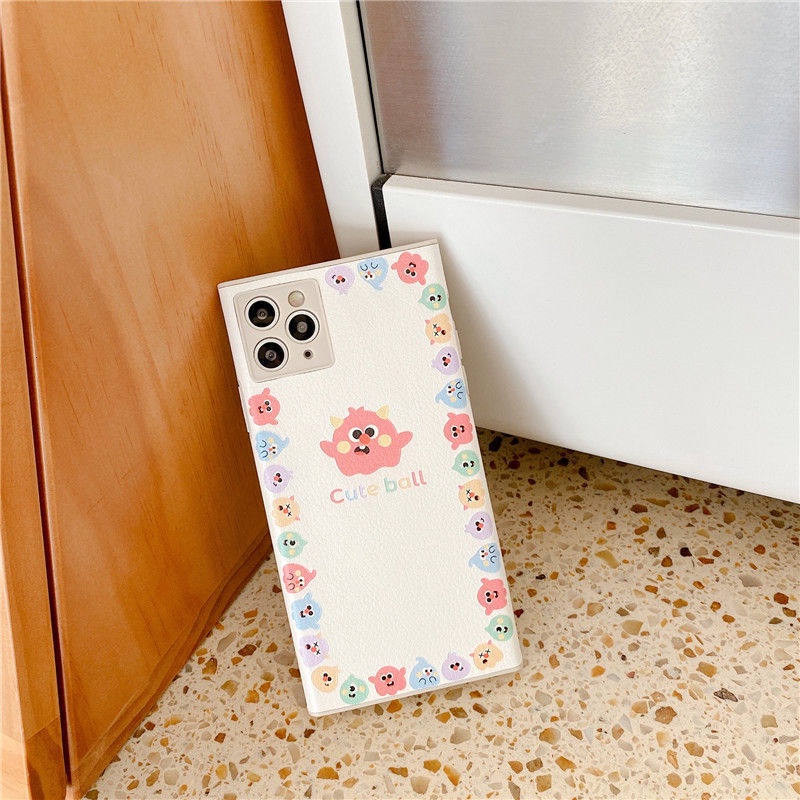 Ốp điện thoại silicon dẻo chống rơi in hình frosted dễ thương cho IPhone 11 11pro 12 7 8Plus SE X XS XR XSMAX