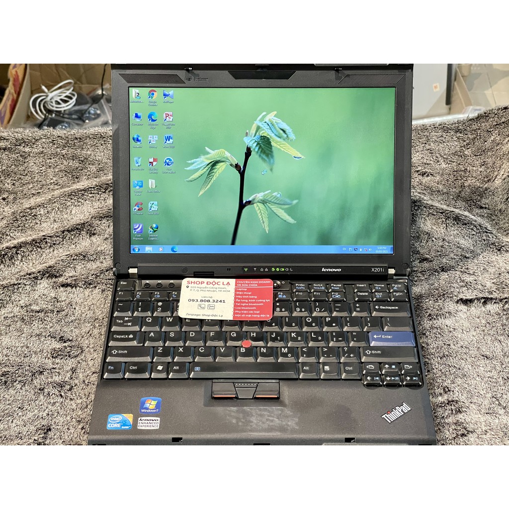 Laptop Lenovo Thinkpad X201i Core i5 M430 2.27GHz / RAM 4GB / HDD 256GB