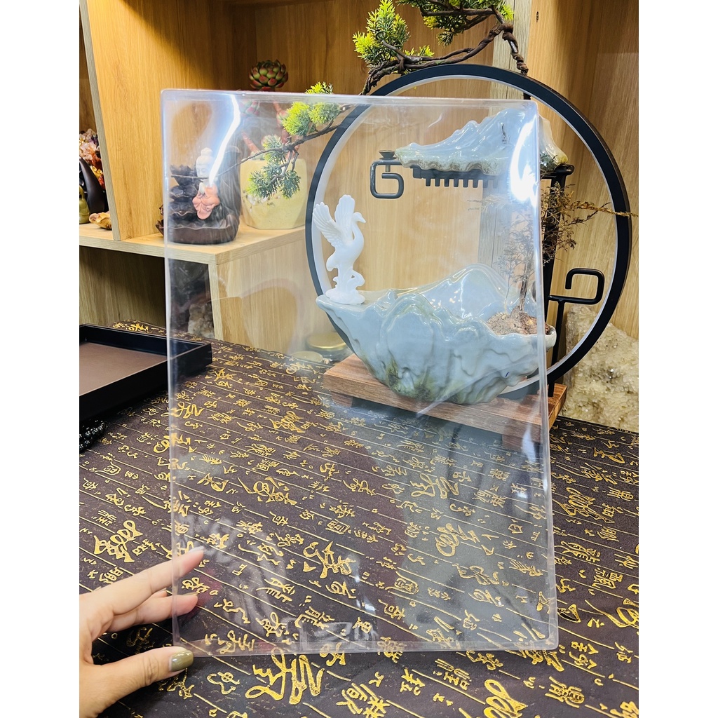 Nắp nhựa dẻo đậy khay trưng bày trang sức (35x24x1.5cm)