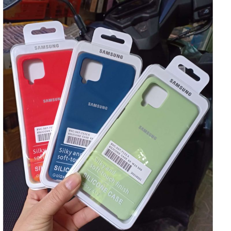 Ốp lưng chống bẩn samsung A12 silicon cover chống bẩn chống bám vân tay.