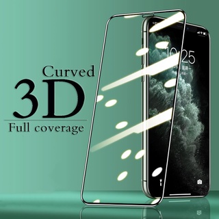 Kính Cường Lực Toàn Màn Hình Cong 3D IPhone 16 15 14 13 12 Mini 11 Pro 6 7 8 Plus X XS Max XR 10