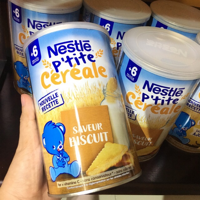 Bột lắc sữa Nestle Pháp ban đêm - no lâu