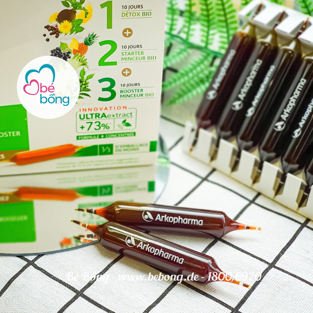 Detox giảm cân Arkopharma 30 ống