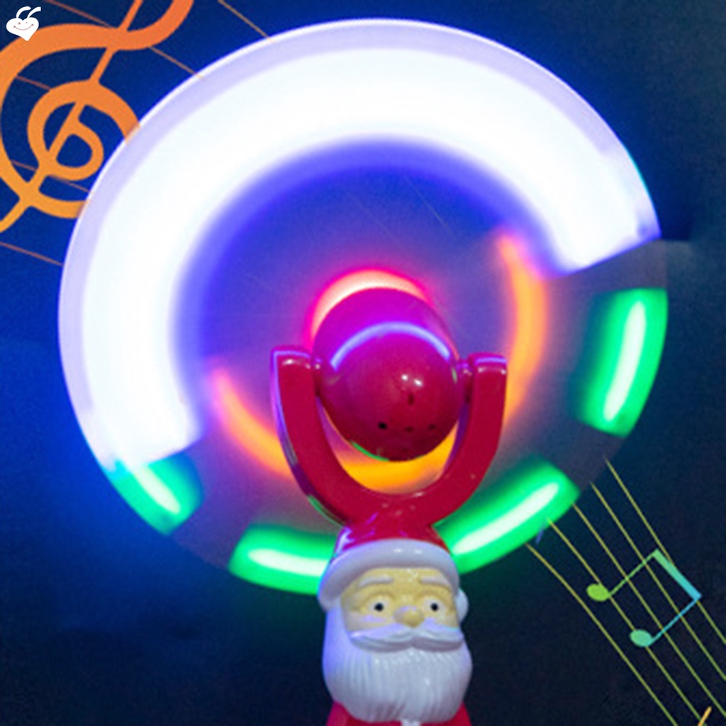 Chong Chóng Ma Thuật Hình Ông Già Noel Phát Sáng Đồ Chơi Cho Bé