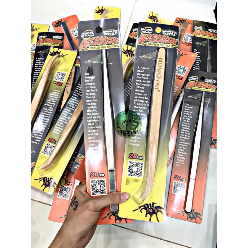 Nhíp ăn gỗ - nhíp inox 30cm