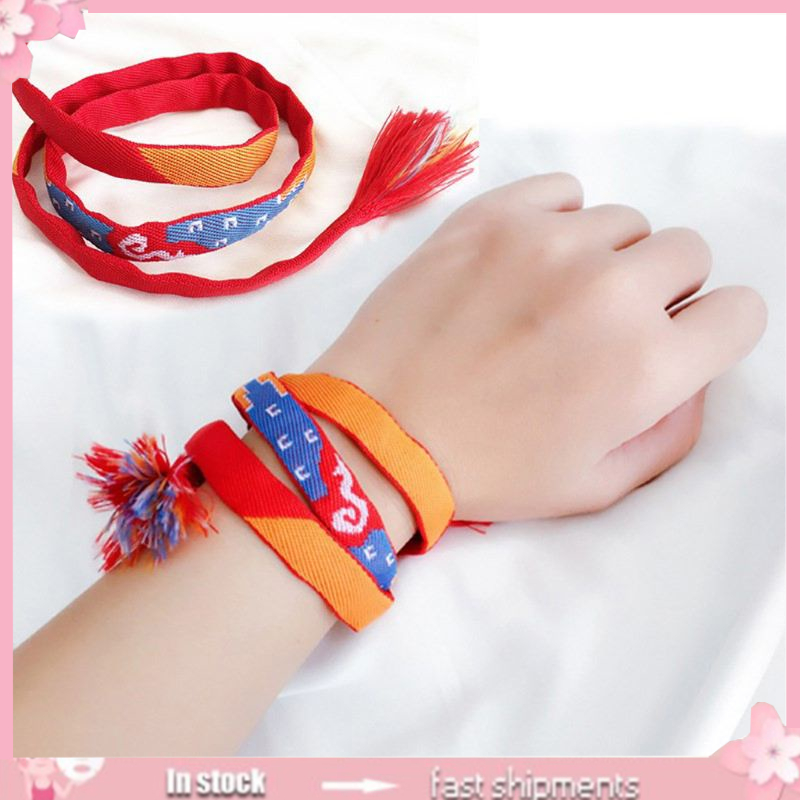 Vòng ruy băng đeo tay kumihimo hóa trang nhân vật hoạt hình Your name