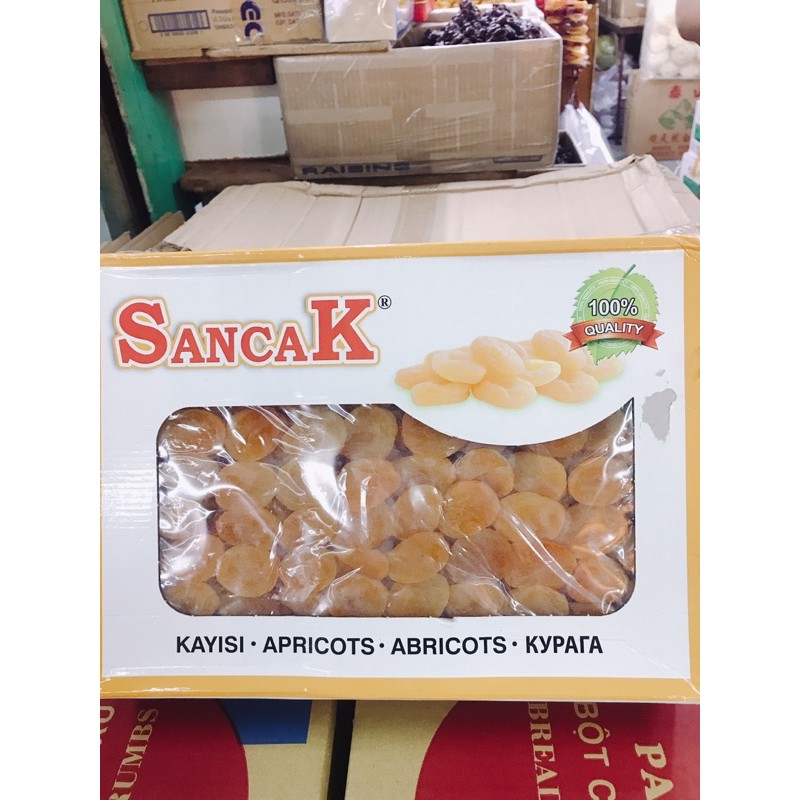 500g/1kg Mứt mơ sấy dẻo không đường Thổ Nhĩ Kỳ