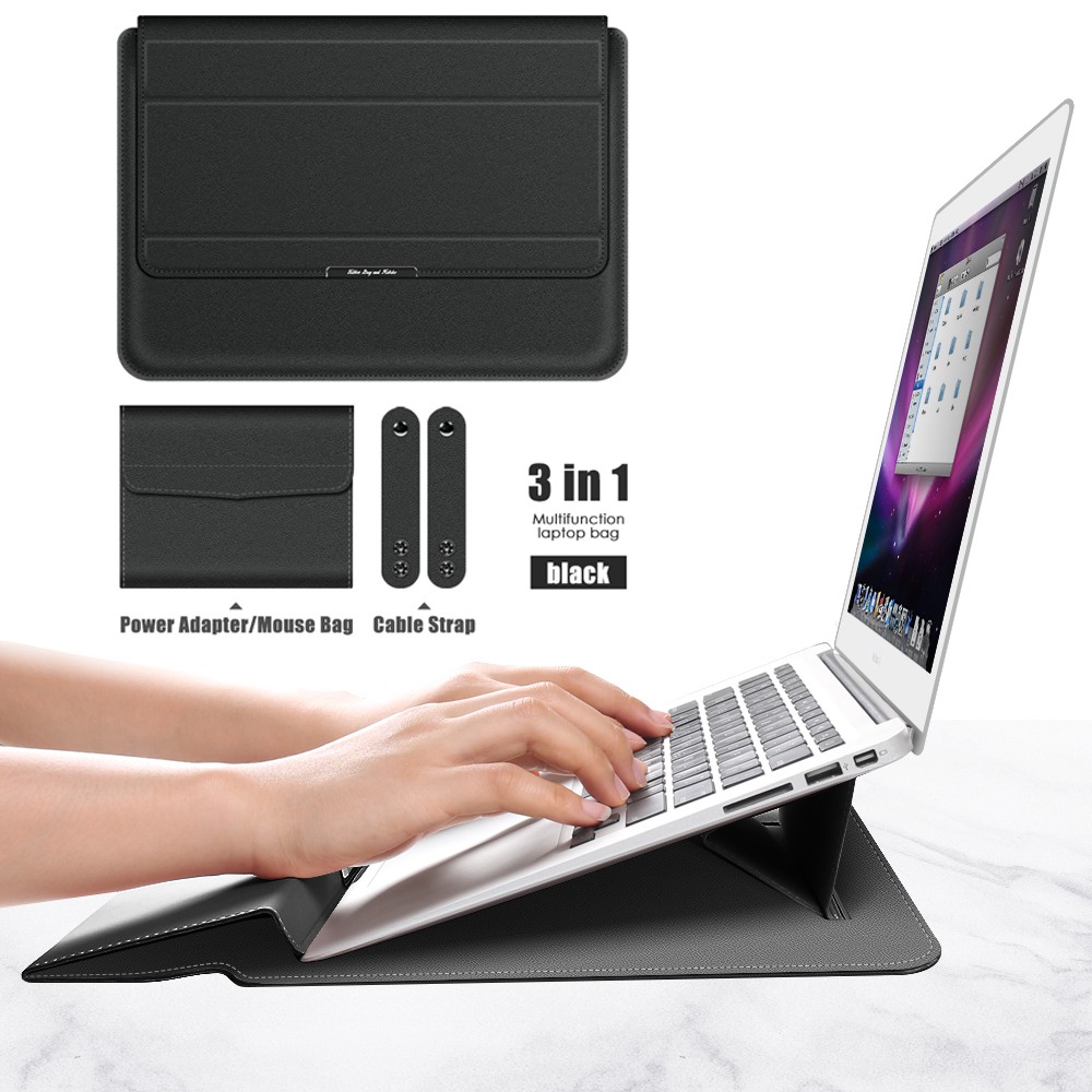Bao Da Nắp Gập Từ Tính 3 Trong 1 Cho Laptop Macbook 11 12 13 15 16 Inch 2020 2019 A2251 A2289A1932 A2179 | BigBuy360 - bigbuy360.vn