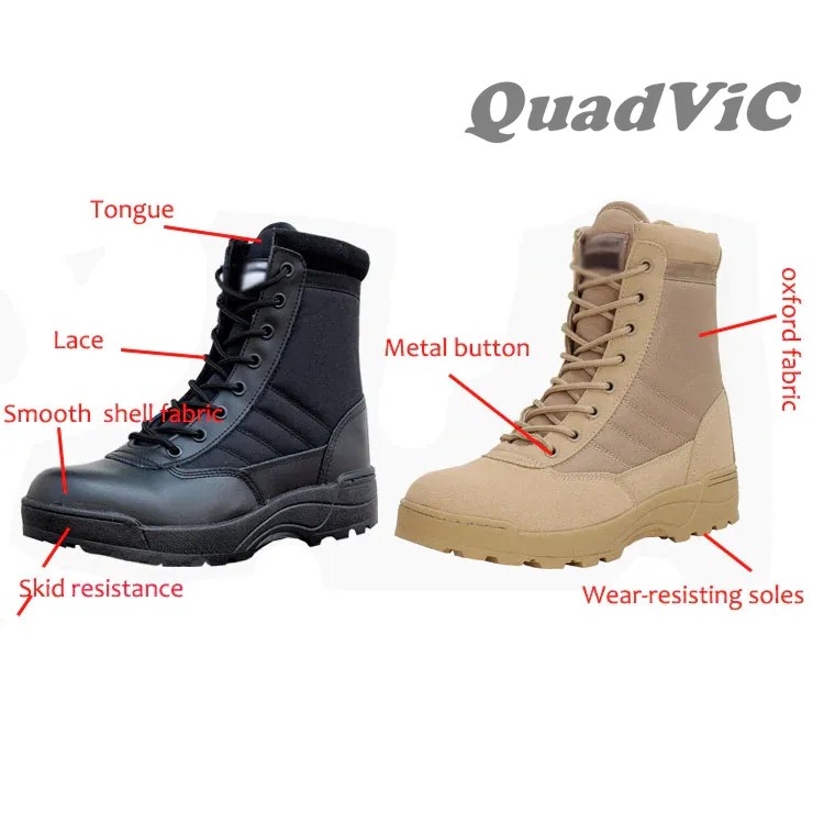 Giày Swat chiến thuật cao côt phượt leo núi thoáng khí SWAT Lightweight Hiking Shoes QUADVIC.COM N00190