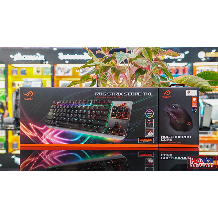 Asus ROG Strix Scope TKL bàn phím cơ cho máy tính laptop bluetooth giá rẻ không dây chơi game online gaming keyboard