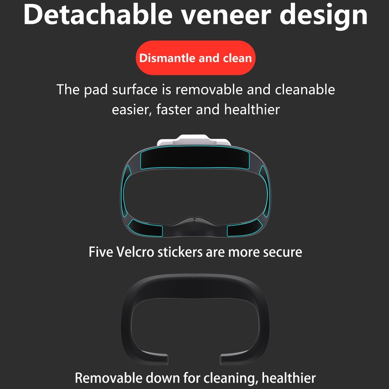 Vỏ Bọc Mặt Kính Thực Tế Ảo Cho Quest 2 VR