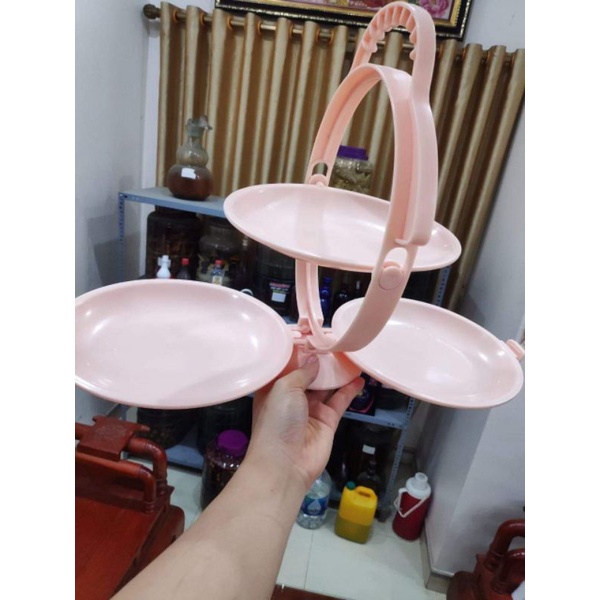Khay đựng bánh kẹo nhiều tầng