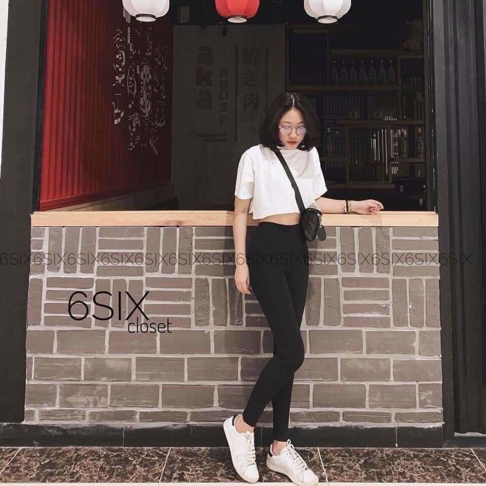 Quần legging nữ❤️𝑯𝒐𝒕𝒕𝒓𝒆𝒏𝒅❤️ chất umi hàn đẹp, co giãn tốt không xù.Mặc tiện lợi nâng mông siêu tôn dáng ,có size 35_70kg