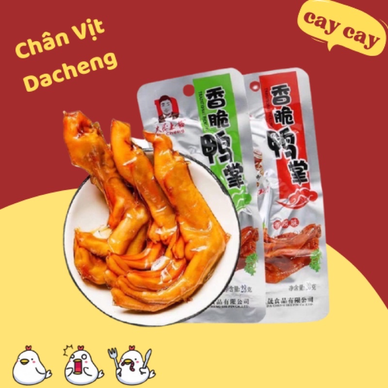 Dacheng Food Chân Vịt Cay Quốc Dân 31.8gram | BigBuy360 - bigbuy360.vn
