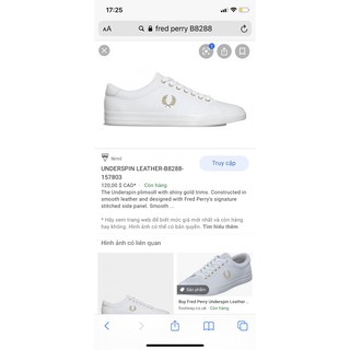 Giày Fred perry chính hãng