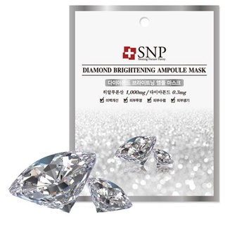 Mặt Nạ Dưỡng Trắng S.N.P Diamond Brightening Ampoule Mask 25ml