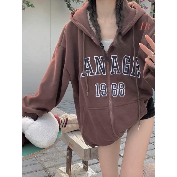 Áo khoá nỉ 1968 HT11