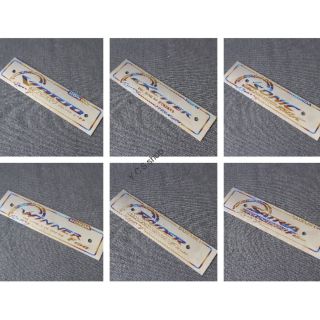 Bảng tên xe máy titan màu tên nhiều dòng xe