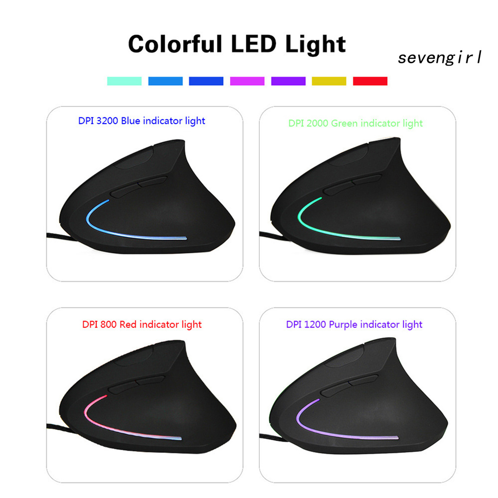 Chuột Quang Có Dây Sev- Right Led Usb Cho Pc | BigBuy360 - bigbuy360.vn