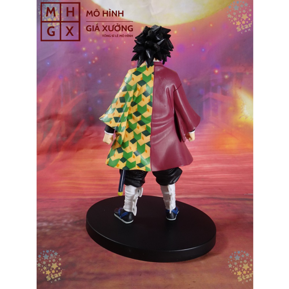 Mô hình Kimetsu No Yaiba figure Demon Slayer Tomioka Giyuu cao 15 cm - figure thanh gươm diệt quỷ