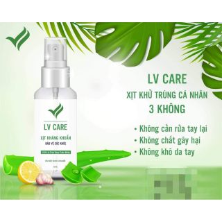 XỊT RỬA TAY KHÁNG KHUẨN LV CARE