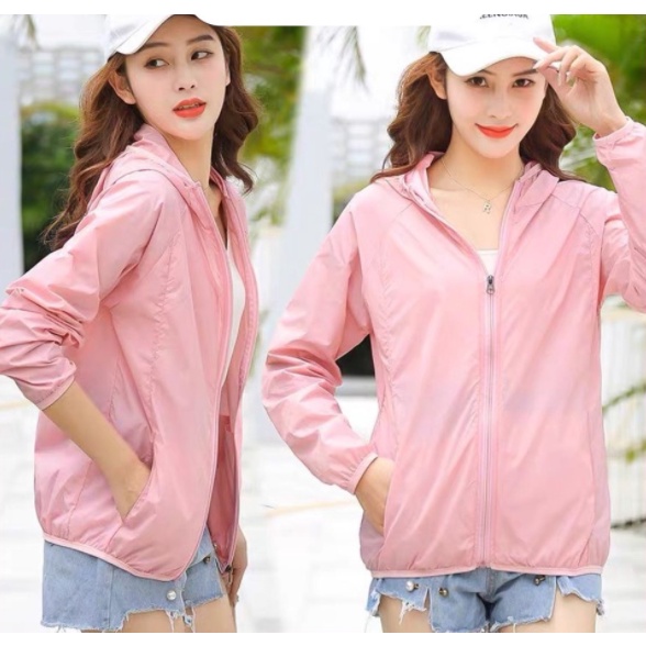 Áo khoác gió nữ vân gạo 2 lớp cao cấp, áo gió nữ 2 lớp lót lưới chống nước your love shop vải siêu đep