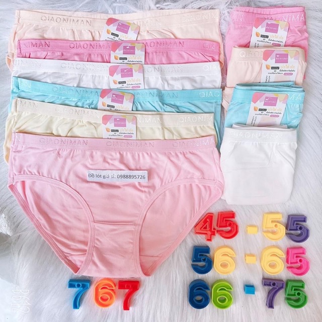 Combo 10 quần cotton to to rộng