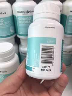 Tinh chất ginkgo 2000mg Úc