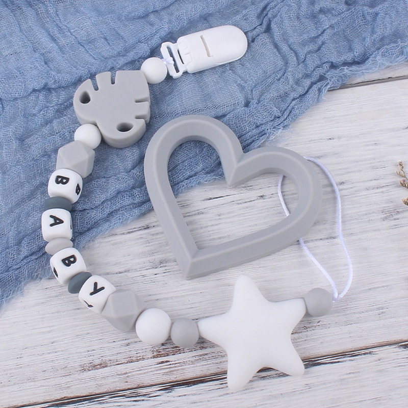 Bộ 5 Kẹp Núm Vú Giả Linh Hoạt Cho Bé Tắm